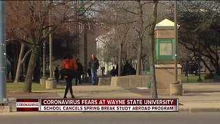 Wayne State University cancels study abroad program due to coronavirus fears