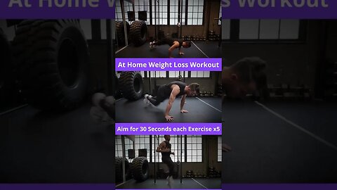 At Home Weight Loss Workout