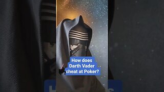 How Does Darth Vader Cheat at Poker? | Star Wars Dad Joke Part 7 #shorts
