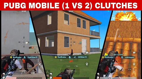 Pubg Mobile 1 vs 2 Or 1 vs 4 Montage #pubgmobile #pubgmobileindia #gaming#trending #shorts