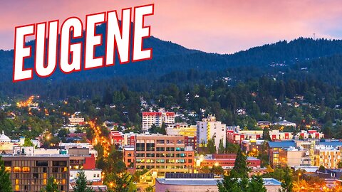 A Bird's Eye View of Eugene: Stunning Drone Flight Over the City