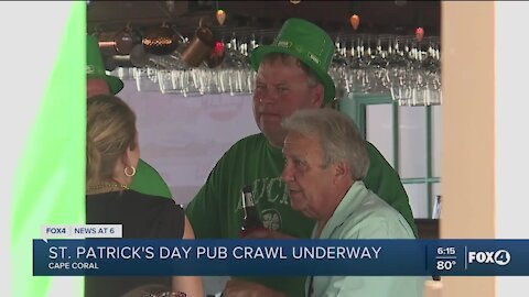 St. Patrick's day pub crawl