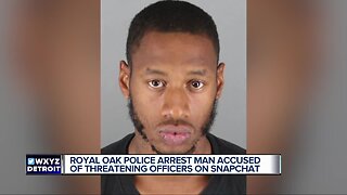 Man charged with felony for allegedly threatening to shoot police on Snapchat