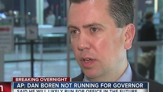 Dan Boren will not run for governor in 2018