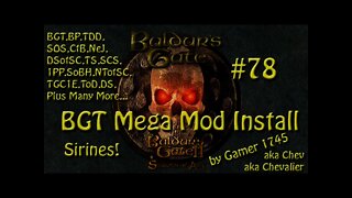 Let's Play Baldur's Gate Trilogy Mega Mod Part 78 - Sirines!