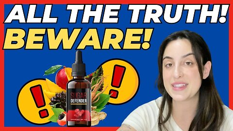 SUGAR DEFENDER (❌ALERT! ⛔️ WATCH!) SUGAR DEFENDER REVIEW - SUGAR DEFENDER DROPS ✅ SUGAR DEFENDER 24