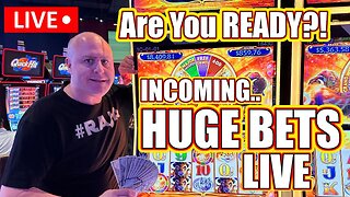 INSANE NIGHT IN CASINO! 🤪 GOING LIVE WITH $50,000 PLAYING ONLY HIGH LIMIT SLOTS!