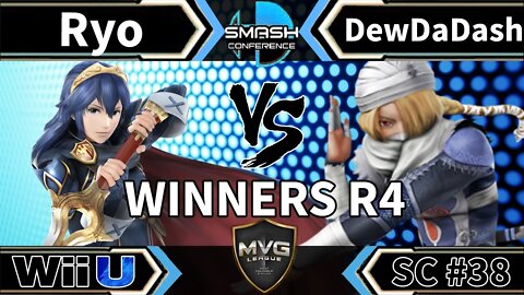 MVG|Ryo (Ike & Lucina) vs. DewDaDash (Sheik & Diddy) - SSB4 Winners R4 - Smash Conference 38