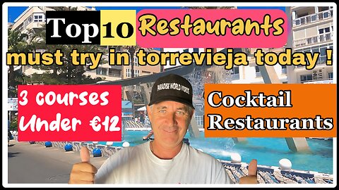 some of the best restaurants in torrevieja spain on costa blanca