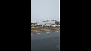 Truck Accident On Highway 401 Whitby