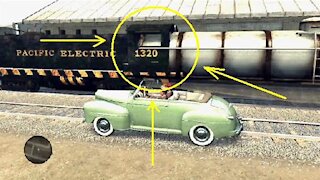 L.A. Noire - Strange glitch with a train #2