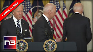 WATCH Biden FLEE as reporters urgently beg to know the fate of ABANDONED Americans