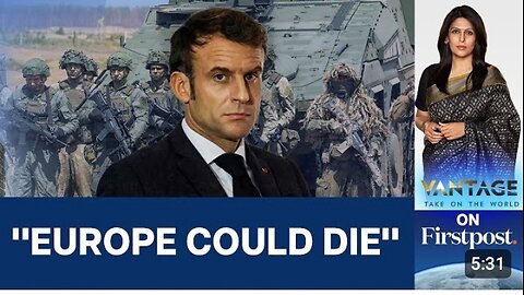 Macron warns that Europe "could die" in fiery speech | Watch