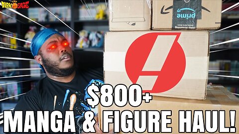 $800+ INSANE Manga & Figure Haul (October 2022)