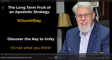 The Long Term Fruit of an Apostolic Strategy & Key to Unity