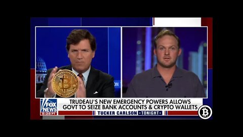 Marty Bent Orange Pills The Nation on Tucker Carlson | Freedom Truckers Receive Donated Bitcoin