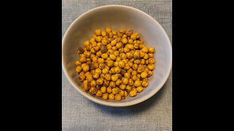 ROASTED Chickpeas | Middle EASTERN Style | Healthy Snack Food | High Protein