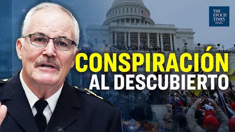 Jefe de policía del Capitolio desacredita teoría de la conspiración del Comité 6 de enero