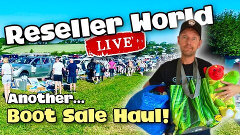 Another Car Boot Sale Haul | Reseller World LIVE!