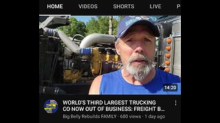 WORLD'S THIRD LARGEST TRUCKING COMPANY NOW OUT OF BUSINESS
