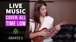 Young Girl covers Jon Bellion's 'All time Low' on Ukulele. Sydney-Anne from Graves8