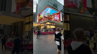 Colorful 3D billboard in Beijing🔥