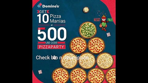 #offer #Tasty #Food #India #Dominos Get 10 Pizzas @ INR 500 in Domino’s #shorts
