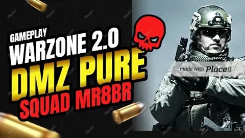 WARZONE 2.0 | TIRO, PORRADA E BOMBA NA DMZ SQUAD MR8BR | COD