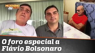 O foro especial a Flávio Bolsonaro