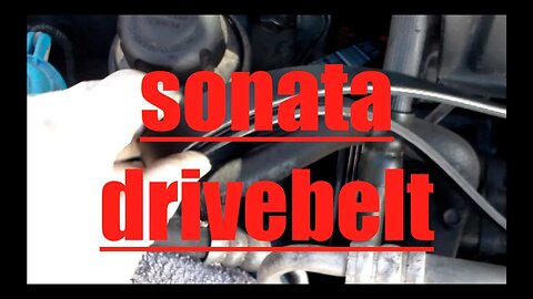 It's always recommended to change both drive belts. Hyundai Sonata 2.4L √ Fix it Angel