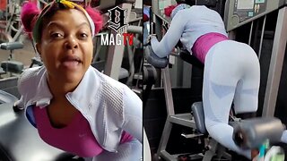 "It Is Not Fake" Taraji P. Henson Shows Off Her Hollywood Workout Routine! 🏋🏽‍♂️