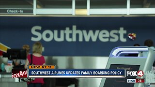 Southwest Airlines updates Family Boarding policy