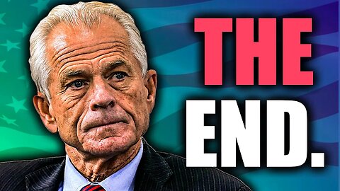 I CAN'T BELIEVE WHAT JUST HAPPENED TO PETER NAVARRO!