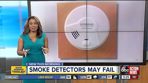 Smoke alarms recalled due to risk of not alerting consumers to fire