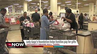 Lady Gaga's foundation helps families pay for gifts