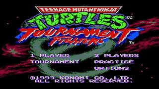 Teenage Mutant Ninja Turtles: Tournament Fighters (S) -Intro-