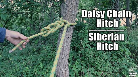 Daisy Chain Hitch / Siberian Hitch: Watch this until you get it...
