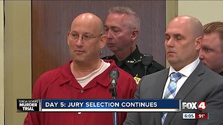 Day 5 Jury selection in Sievers Murder trial