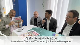 The Newspaper The Word, Arnaldo Araque, Apostle David Bohorquez, Angel Diaz, Bogota, Colombia