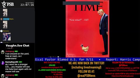 2024-08-13 22:00 EDT - The MAGA Mullet Show: with MagaSwaga