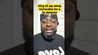 King Lil Jay setup GoFundMe for lie detector #chicago #lofrmdago #supportdaguys