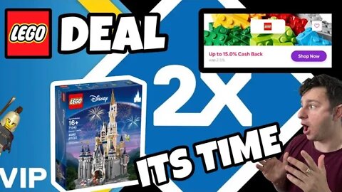 LEGO Double VIP Points + Crazy LEGO Deal! BUY NOW