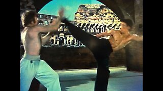 Cross kick Studio Films Bruce Lee Way of Dragon