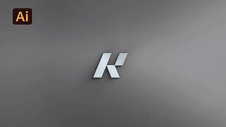 How to Design a K Logo in Illustrator | Modern K Logo Design | Creative K Logo Design