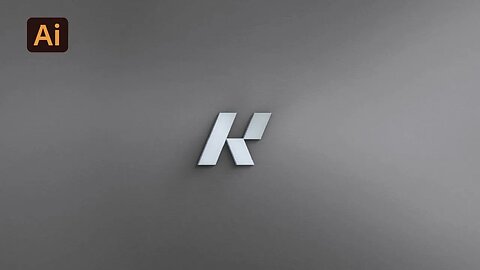 How to Design a K Logo in Illustrator | Modern K Logo Design | Creative K Logo Design
