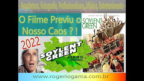 Soylent Green e o Caos Atual 2022 - Filme Clássico Premeditado? #caos #soylentgreen #CharltonHeston