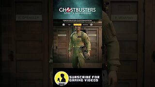 GHOSTBUSTERS SPIRITS UNLEASHED, character creation #ghostbusters #gameintro #xbox #videogames