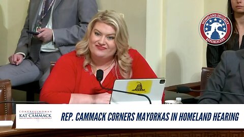 Rep. Cammack Corners Mayorkas in Homeland Hearing