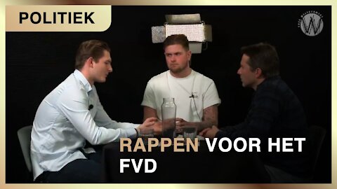 Rappen voor het FVD | James Roolvink met Duncan van Wijk en Lars de Vries