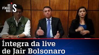 Íntegra da live de Jair Bolsonaro de 24/09/20